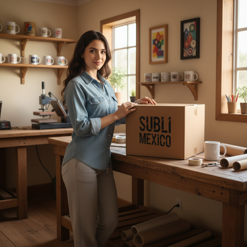 Caja de tazas para sublimar AAA